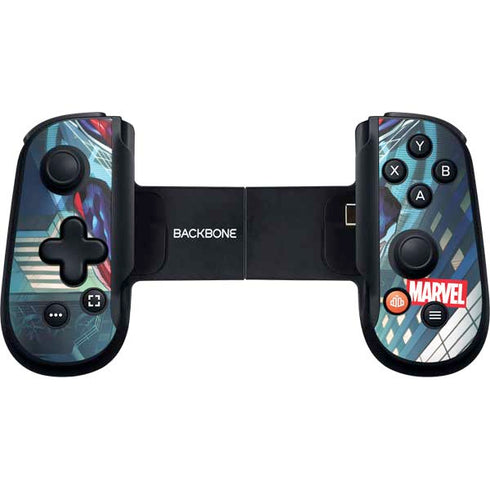 Marvel Spiderman Spiderman Armor MK IV Backbone One for iPhone Game Controller Skin